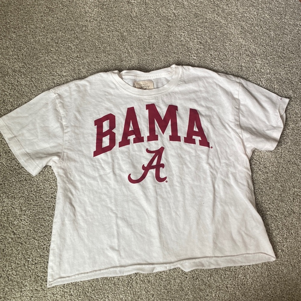 Alabama tee shirt/ crop top